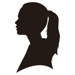 Woman Head Silhouette