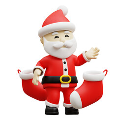 3D Santa Claus