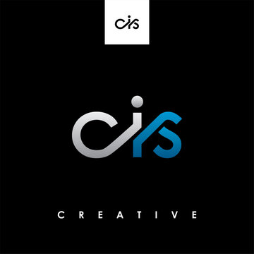 CIS Letter Initial Logo Design Template Vector Illustration