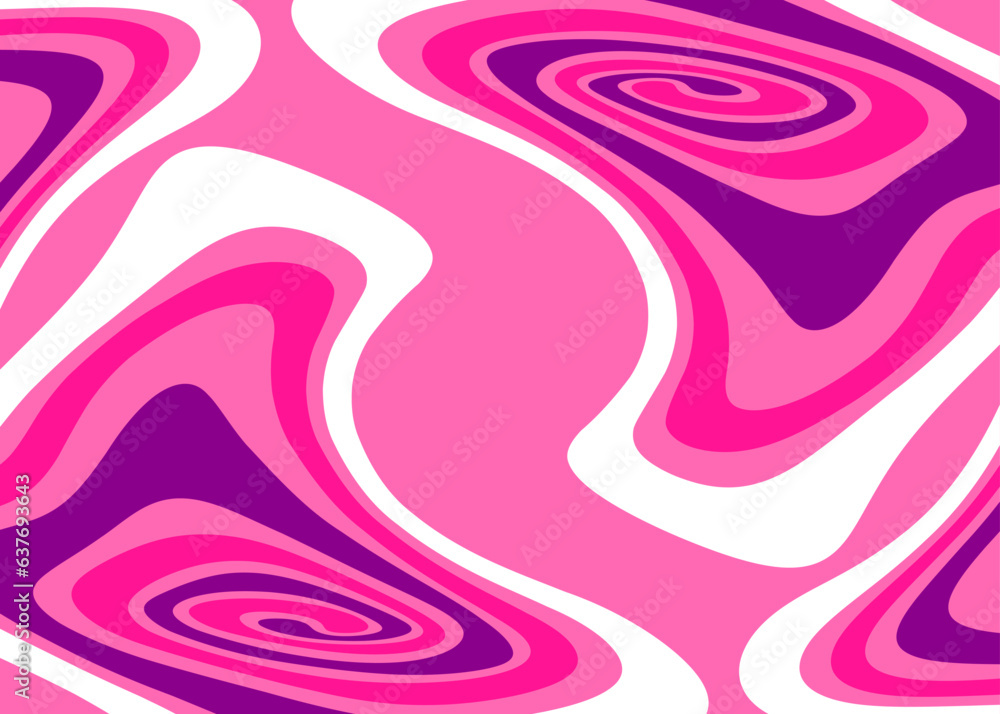Poster abstract background with gradient colorful swirl line pattern