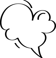 Speech bubble element