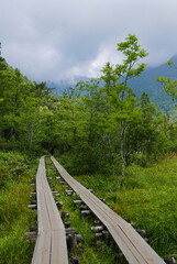 Kamikochi (Upper Highlands) is a remote mountainous highland valley within the Hida Mountains range, in the western region of Nagano Prefecture, Japan. Japanese hiking and trekking.