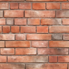 Obraz premium seamless pattern of tile brick mortar background texture