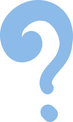 Cute question mark element 