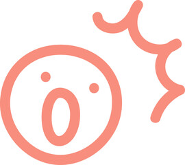 Cute cartoon element 