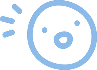 Cute cartoon element 