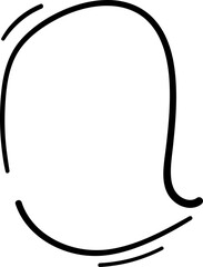 Speech bubble element