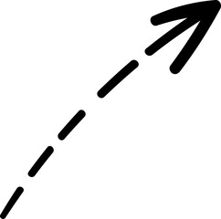 Arrow doodle element