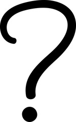 Cute question mark element 