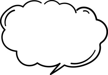 Speech bubble element