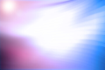 Abstract blue background. Blurred background with curved lines blue tint.