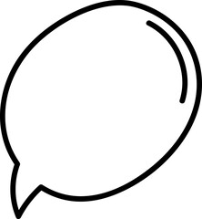 Speech bubble element