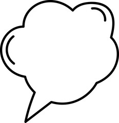 Speech bubble element