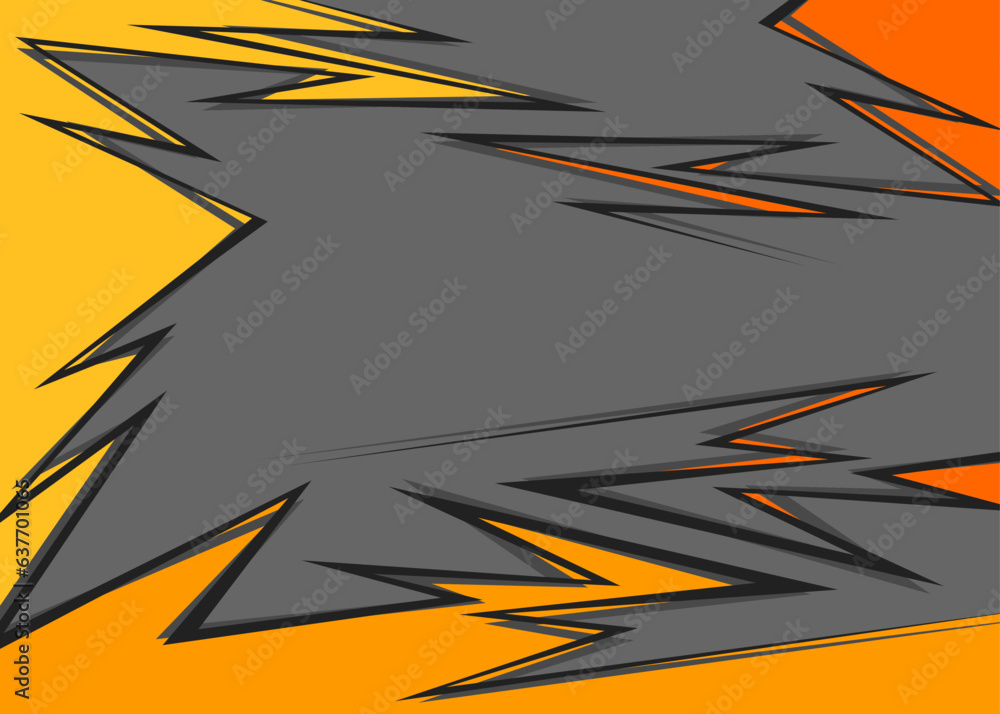 Poster minimalist background with abstract sharp and gradient lines pattern and with some copy space area