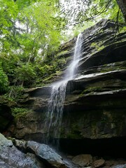 Naklejka premium Alpha Falls waterfall at McConnells Mill