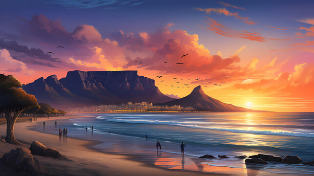 the iconic Table Mountain