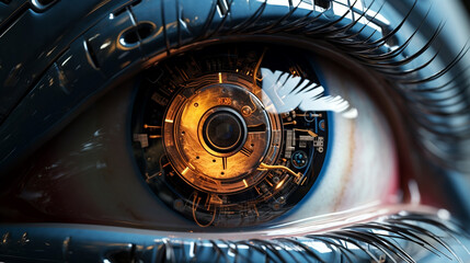 Orange Bionic Eye