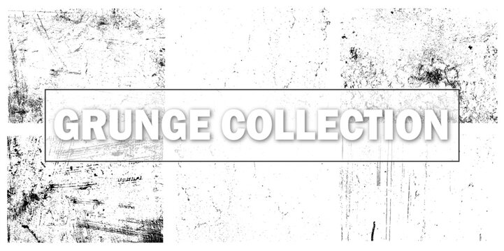 Designed Grunge Collection Background Texture. Vector 