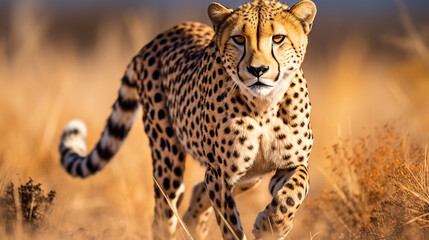 cheetah in the wild.Generative Ai