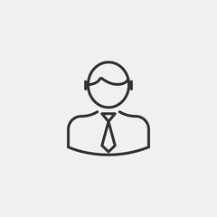 project management vector icon illustration sign. Business organisation icon for web and mobile app