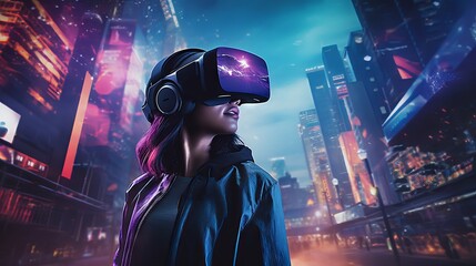 Exploring a Futuristic Virtual Cityscape: Lone Traveler in VR Adventure