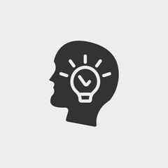 project management vector icon illustration sign. Business organisation icon for web and mobile app