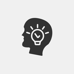 project management vector icon illustration sign. Business organisation icon for web and mobile app