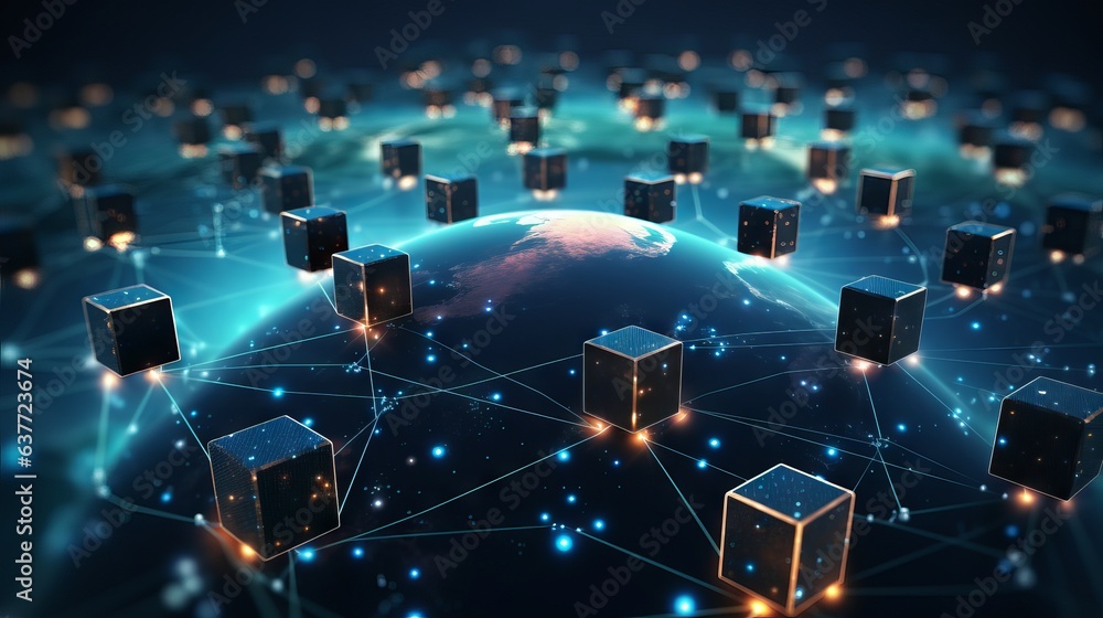Poster unlocking digital fortresses: illustrating the power of secure networks in safeguarding information