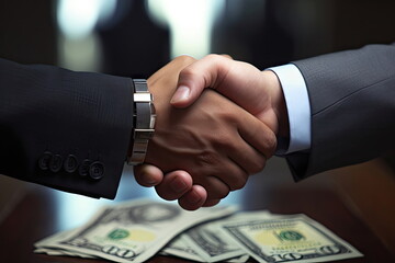  Business Man Shake hand