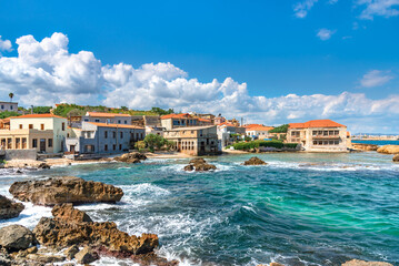 Abandoned old tanneries at Tambakaria, near Chania, Crete, Greece.