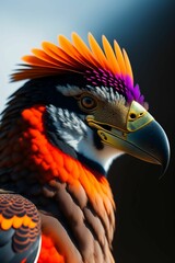 portrait of an eagle