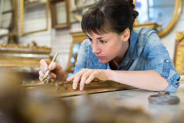 restoration of old frames