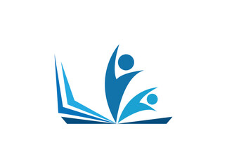Education Logo Template vector illustration design