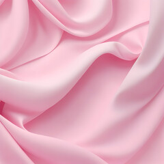 Pastel pink abstract fabric background. Generative ai art.Template. Beautiful. Elegant. Christmas, New Year, Valentine, Mother's Day.