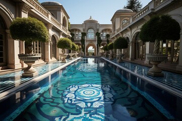 Grand Mansions Swimming Pool, Generative AI 