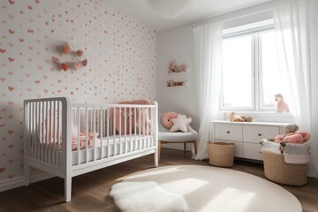 baby child in bed made by midjourney