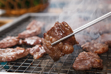 grilled meat 