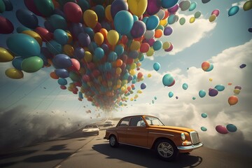 balloon made by midjourney