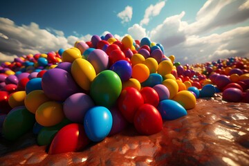 balls on the roof made by midjourney