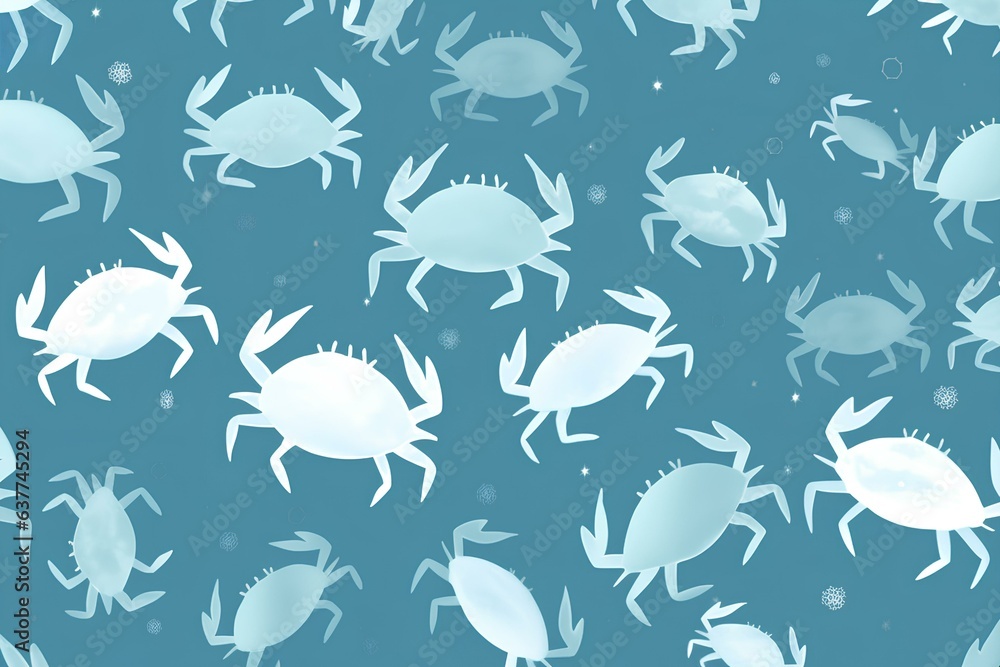 Sticker seamless pattern made by midjourney