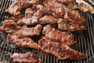 korean style grilled meat