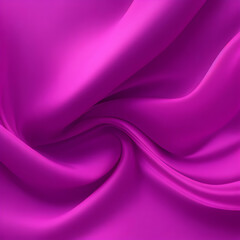 Obraz premium Purple abstract background. Silk satin crumbled. Soft fabric backdrop. Template for show case product. Generative ai art