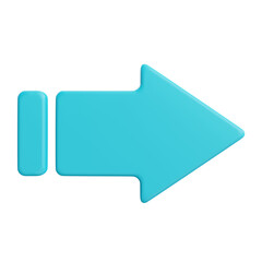 3d bold arrow premium icon
