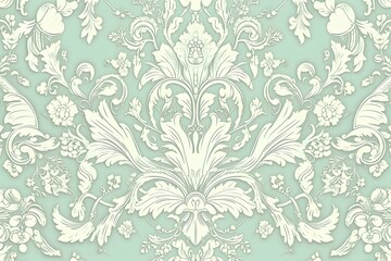 seamless floral pattern made by midjourney