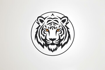 tiger tribal tattoo made by midjourney