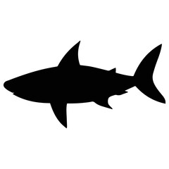 Obraz premium Water Animals Silhouette