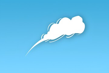 blue sky with clouds made by midjourney