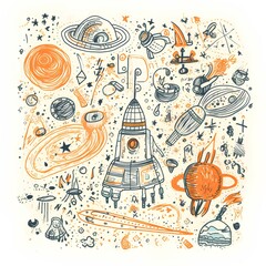 Obraz premium space for your design made by midjourney