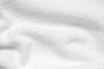 white cotton fabric towel texture abstract background