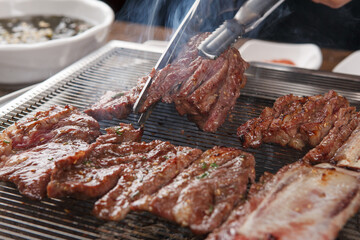 grill bbq steak